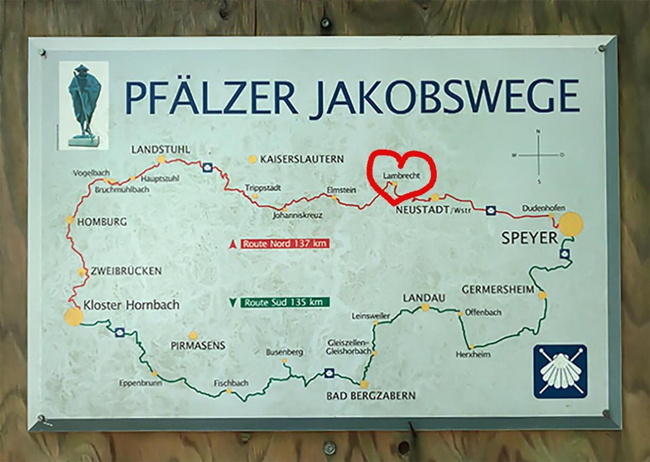 Ferienwohnung LIEBLINGSPLATZ im Pfälzer Wald Lambrecht  Exterior foto
